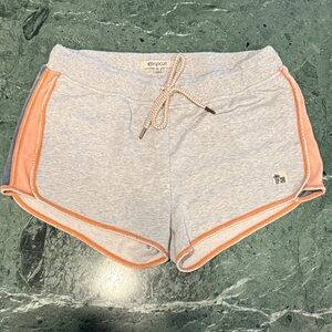 RIPCURL Women's Shorts in Gray and Peach